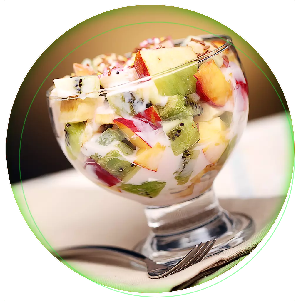 Iogurte de Kiwi Exótico